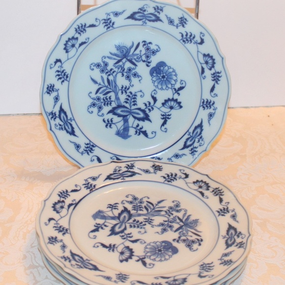 Blue Danube Other - Blue Danube Salad Plates Set of 4